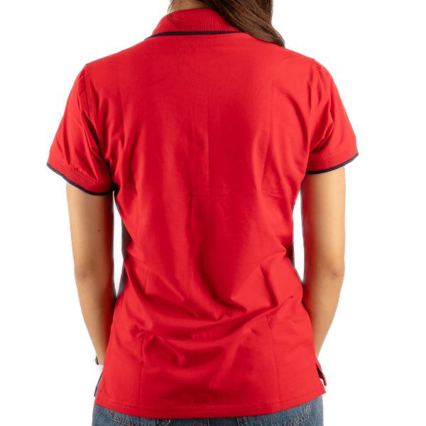 Polo Roja, Borde azul - Mujer - Imagen 3