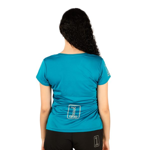 Camiseta Deportiva Cian-Mujer - Imagen 3