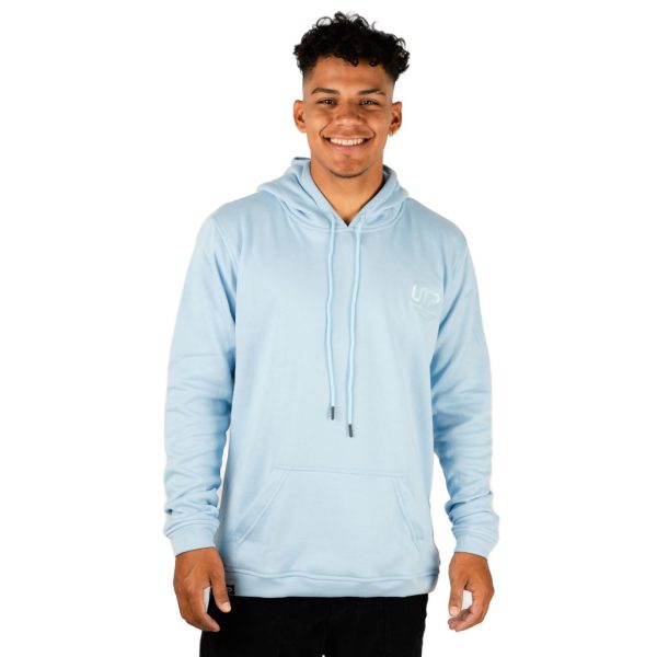 Buzo Mónaco Azul Claro, con capota sin cierre - Unisex - Imagen 2