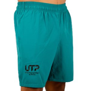 Pantaloneta Deportiva Turquesa- Hombre