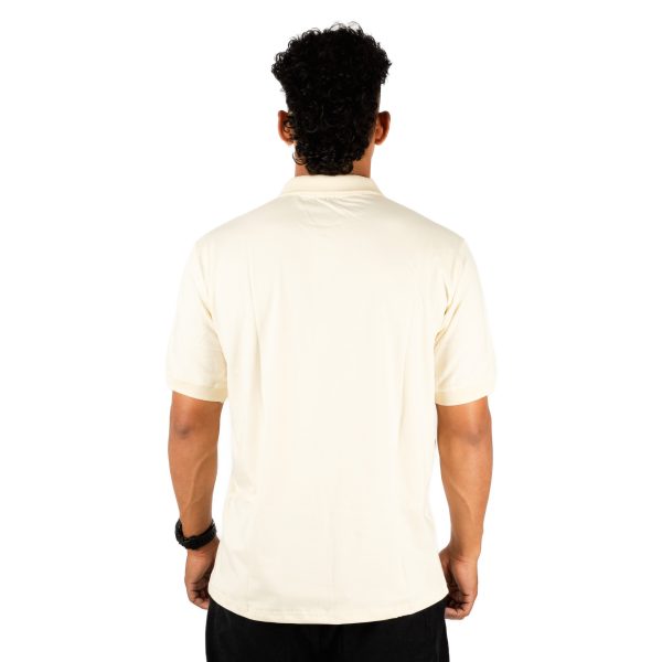 Polo Beige Unicolor - Hombre - Imagen 3