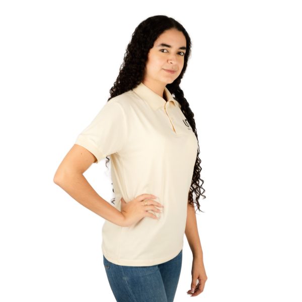 Polo Beige Unicolor  - Mujer - Imagen 2