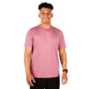 Camiseta Deportiva Rosada-Hombre