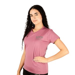 Camiseta Deportiva Rosada-Mujer