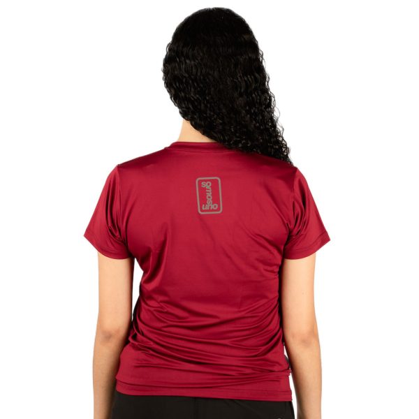 Camiseta Deportiva Vinotinto-Mujer - Imagen 3
