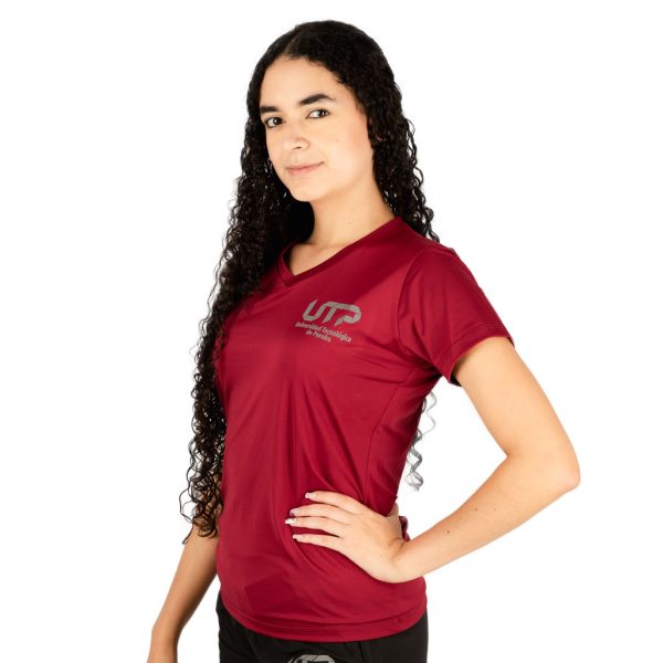 Camiseta Deportiva Vinotinto-Mujer - Imagen 2