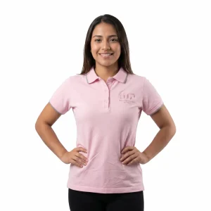 Polo Institucional Brunei Rosado - Mujer