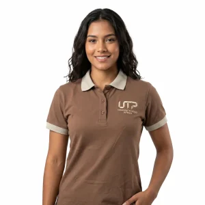 Polo Institucional Safari Café - Mujer